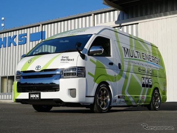 シリーズ方式PHEVにおける協調制御装置（開発中）：開発車両：HKS e-HIACE MULTI ENERGY CONCEP