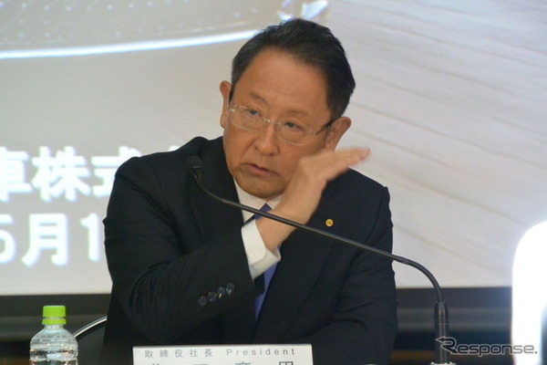 トヨタ自動車 豊田章男 社長