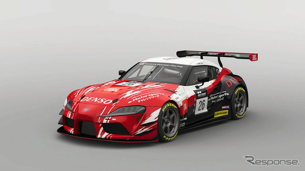 トヨタ GRスープラ レーシングコンセプト '18（レーシングリバリー）