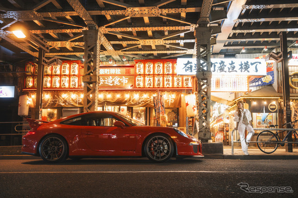 織戸茉彩 x Porsche 911 GT3