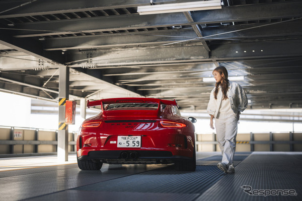 織戸茉彩 x Porsche 911 GT3