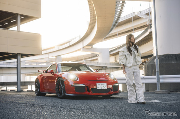 織戸茉彩 x Porsche 911 GT3