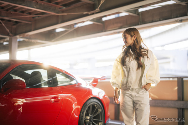 織戸茉彩 x Porsche 911 GT3