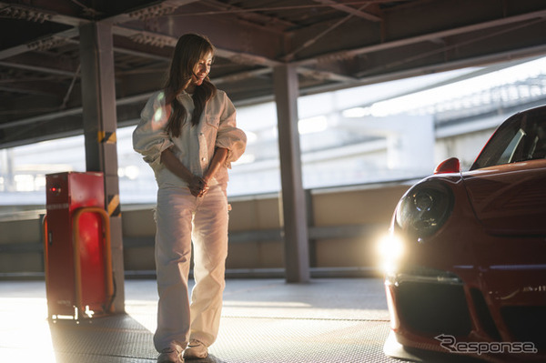 織戸茉彩 x Porsche 911 GT3
