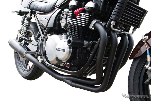 ゼファー750/RS用 モリワキモンスターブラックマフラー