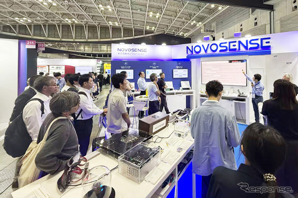 NOVOSENSEのブース（人とくるまのテクノロジー展 2026）