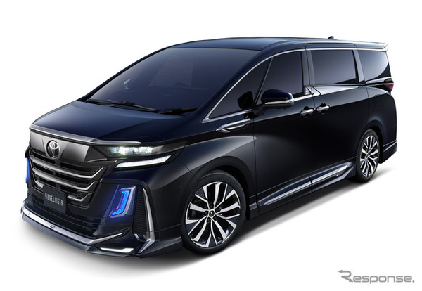 モデリスタの新アイテムを装着したトヨタ ヴェルファイア