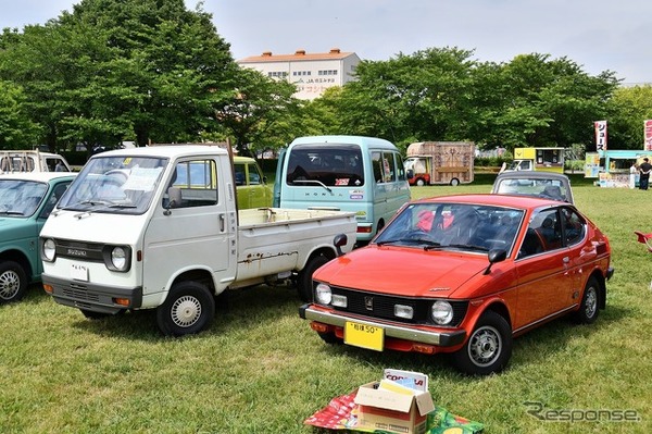 第9回 昭和平成軽自動車展示会 in 道の駅アグリパークゆめすぎと