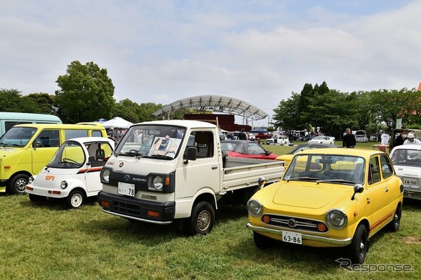 第9回 昭和平成軽自動車展示会 in 道の駅アグリパークゆめすぎと