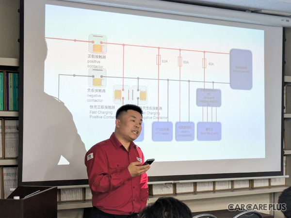 国内初！　中国NEV教育のトップ校が実車で教える「三電」整備の全貌