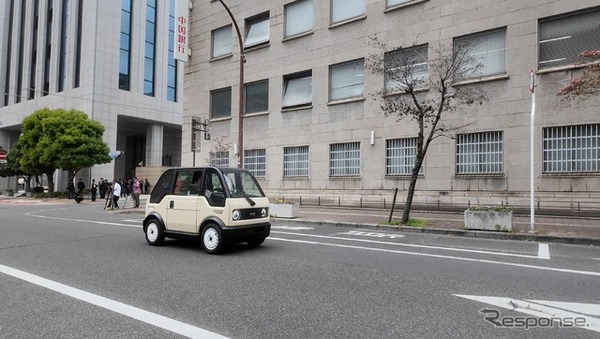 1名乗り超小型EV「mibot」