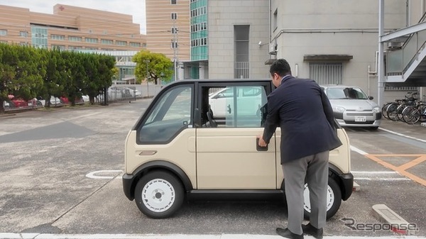 1名乗り超小型EV「mibot」