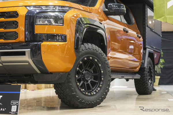 TOYO TIRES 「オープンカントリー M/T」を装着した水野浩聡さんのトライトン