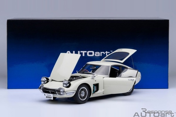 『トヨタ 2000GT』のオートアート製18分の1スケールモデルカー