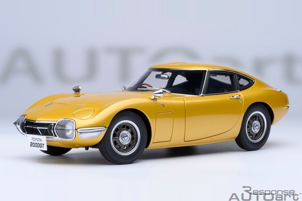 『トヨタ 2000GT』のオートアート製18分の1スケールモデルカー