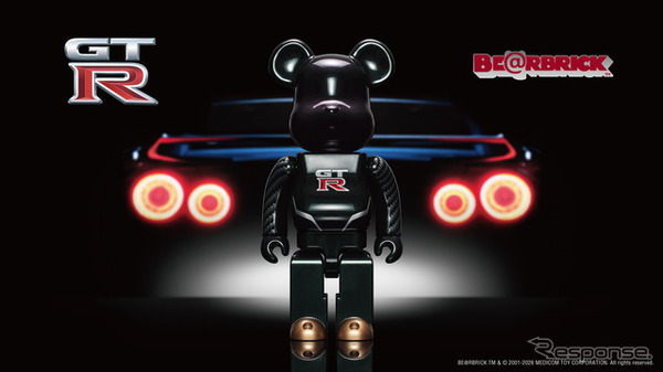 2026年限定デザインの「NISSAN GT-R BE@RBRICK 100% & 400%」