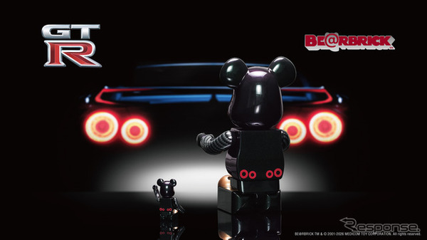 2026年限定デザインの「NISSAN GT-R BE@RBRICK 100% & 400%」