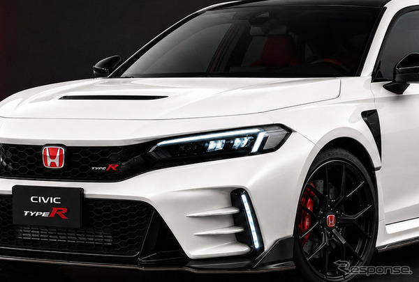 ホンダ シビックタイプR 改良新型の予想CG
