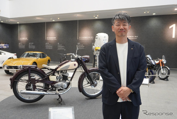 コミュニケーションプラザの責任者をつとめるブランド統括部 ブランド推進部 岩崎慎氏