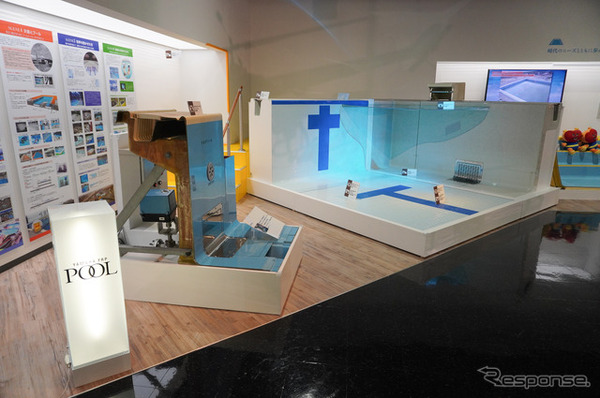 コミュニケーションプラザ2階の歴史展示