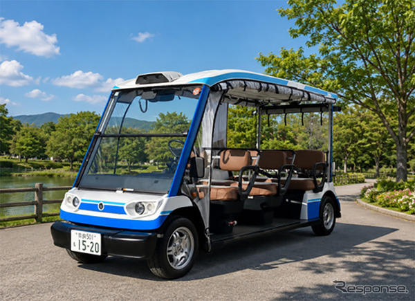 ヤマハ発動機の「グリーンスローモビリティ（グリスロ）