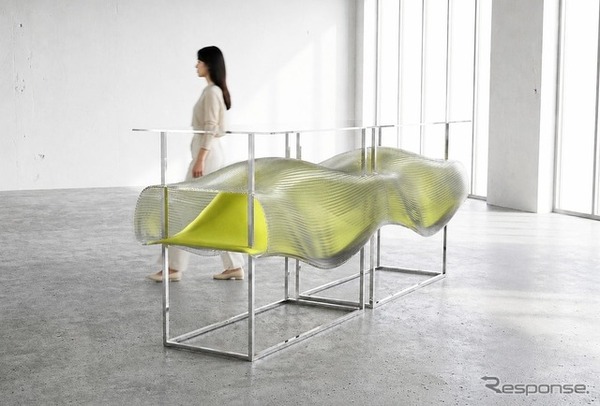 リコーのブースに次世代3Dプリンター作品、積彩が内照式大型カウンター展示へ…ものづくりワールド東京 2026