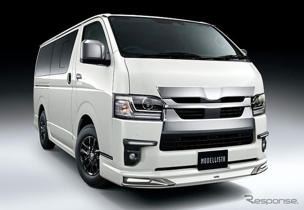 トヨタ・ハイエース用カスタマイズアイテム装着車