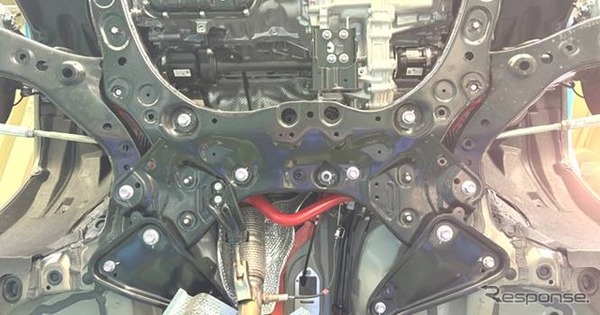 タナベ サステック・スタビライザー　RAV4（フロント用）装着例