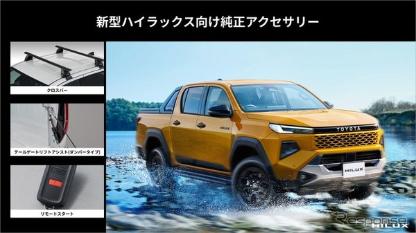 新型ハイラックス向けアイテム