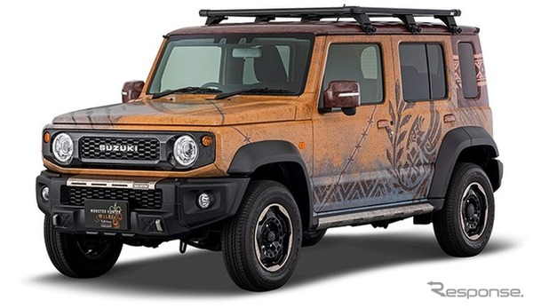 「ジムニー ノマド」用AWIN製GOZELパーツ装着車