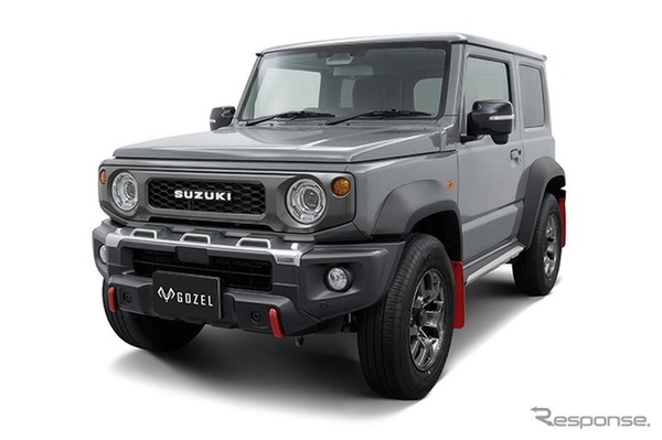 「ジムニー シエラ」用AWIN製GOZELパーツ装着車