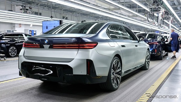 BMW『7シリーズ』改良新型を生産開始