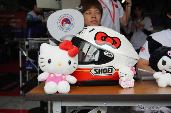 SANRIO CHARACTERS × Honda Kumamoto Racing 3選手のヘルメットもサンリオキャラ仕様に（鈴鹿8耐2026）