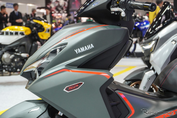 ヤマハ AEROX（大阪モーターサイクルショー2026）