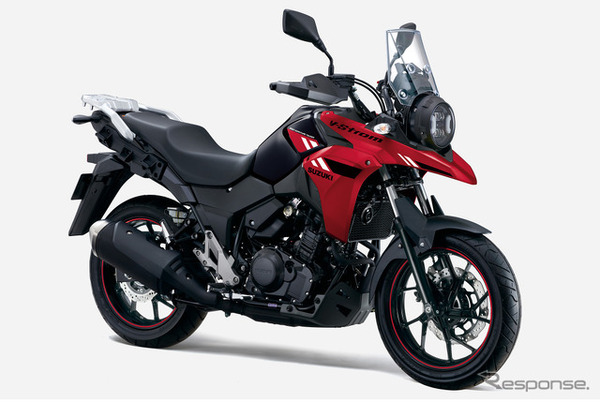 スズキ Vストローム250（ダイヤモンドレッドメタリック/パールネブラーブラック）