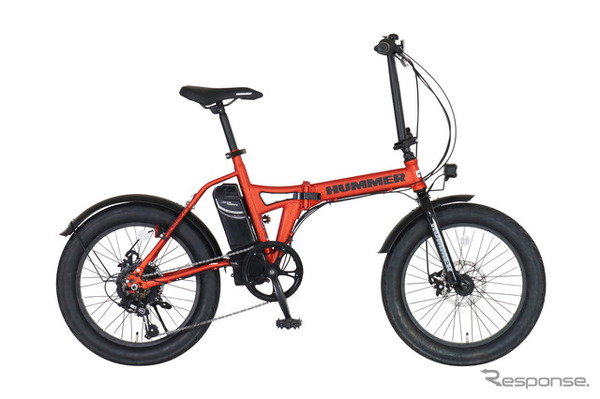 20インチ電動アシスト折りたたみ自転車「HUMMER E-FAT206」