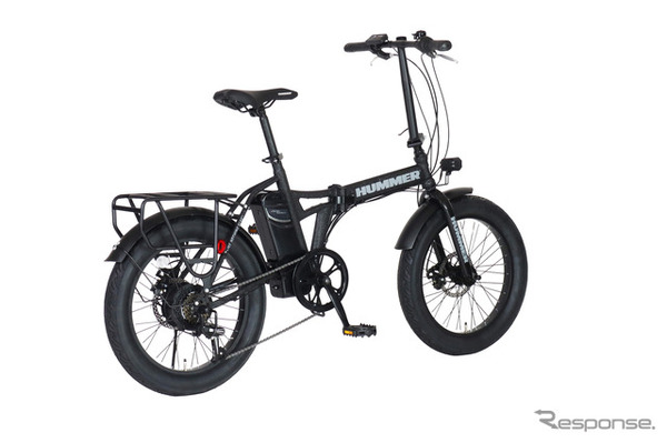 20インチ電動アシスト折りたたみ自転車「HUMMER E-FAT206」