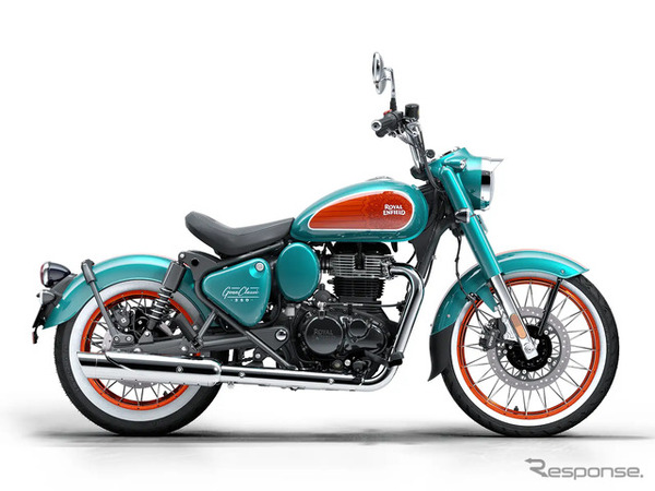 ロイヤルエンフィールド GOAN CLASSIC 350 Trip Teal