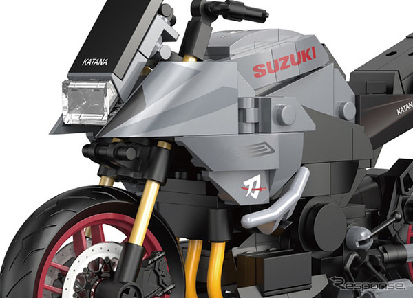 スズキ『カタナ』1/12スケールブロックキット「CaDA SUZUKI Katana C62052W」