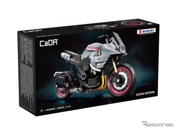 スズキ『カタナ』1/12スケールブロックキット「CaDA SUZUKI Katana C62052W」