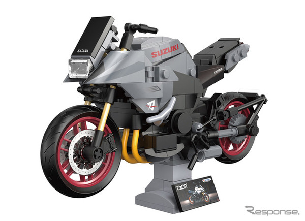 スズキ『カタナ』1/12スケールブロックキット「CaDA SUZUKI Katana C62052W」