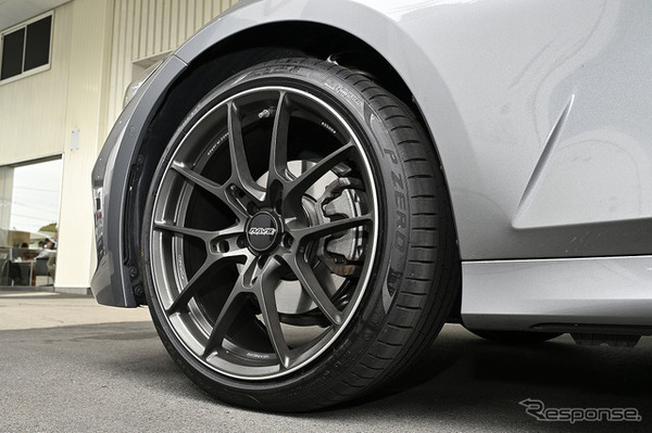 装着されていたのはRAYS VOLK RACING G025
