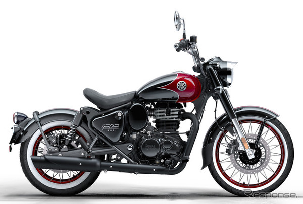 ロイヤルエンフィールド ゴアン・クラシック350トップ（レイブ・レッド）