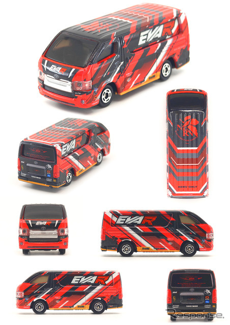 トミカ『エヴァRT2号機 トヨタ ハイエース』