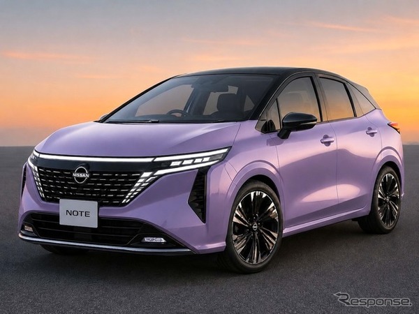 日産 ノート 次期型の予想CG