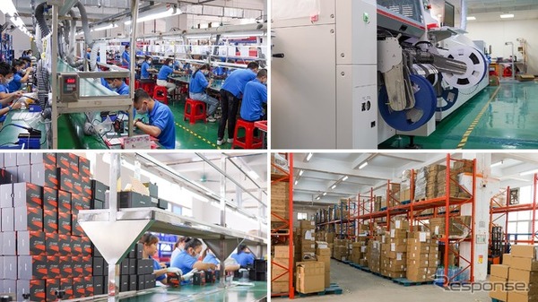 自社工場を保有し、設計・開発から製造・品質管理までを一貫して行う生産体制を構築