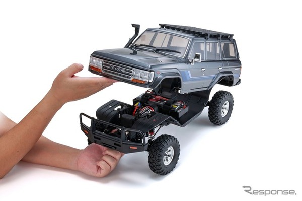 1/10スケール 電動ラジオコントロール4WD KC10シリーズ レディセット トヨタ ランドクルーザー 60 ボディタイプ2