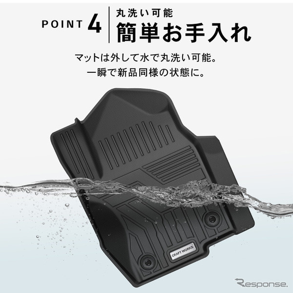 クラフトワークスのマツダ『ロードスター』専用トランクマット