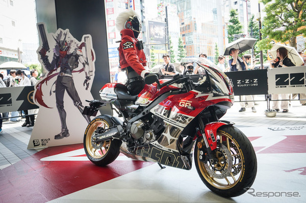 『ゼンレスゾーンゼロ』の人気キャラ「ビリー・キッド」とコラボ仕様のヤマハ『XSR900 GP』