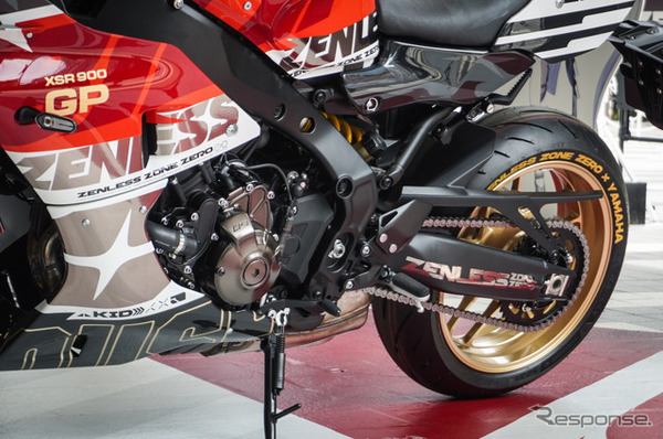 『ゼンレスゾーンゼロ』コラボ仕様のヤマハ『XSR900 GP』